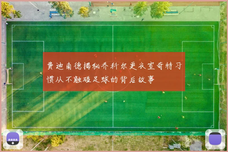 费迪南德揭秘乔科尔更衣室奇特习惯从不触碰足球的背后故事